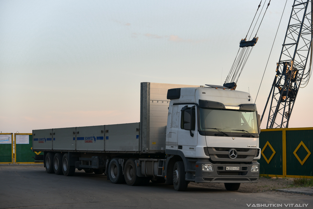 Архангельская область, № К 255 ТС 29 — Mercedes-Benz Actros ('2009) 2644