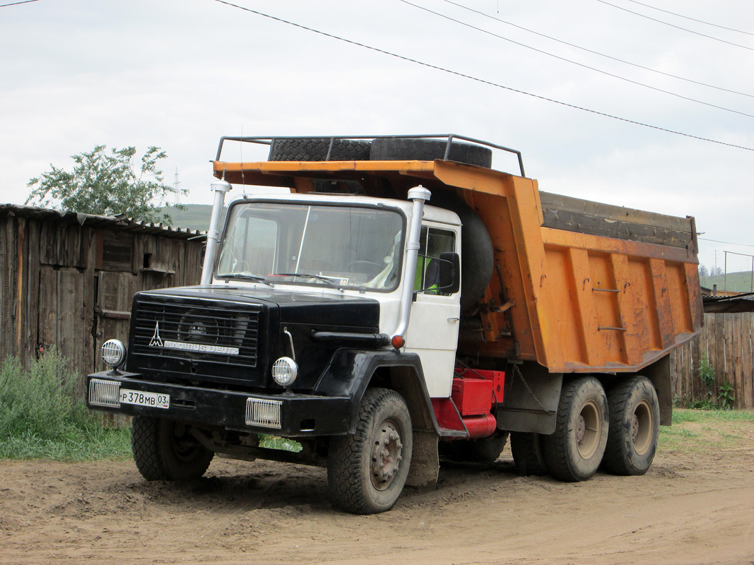 Бурятия, № Р 378 МВ 03 — Magirus-Deutz 290D26K