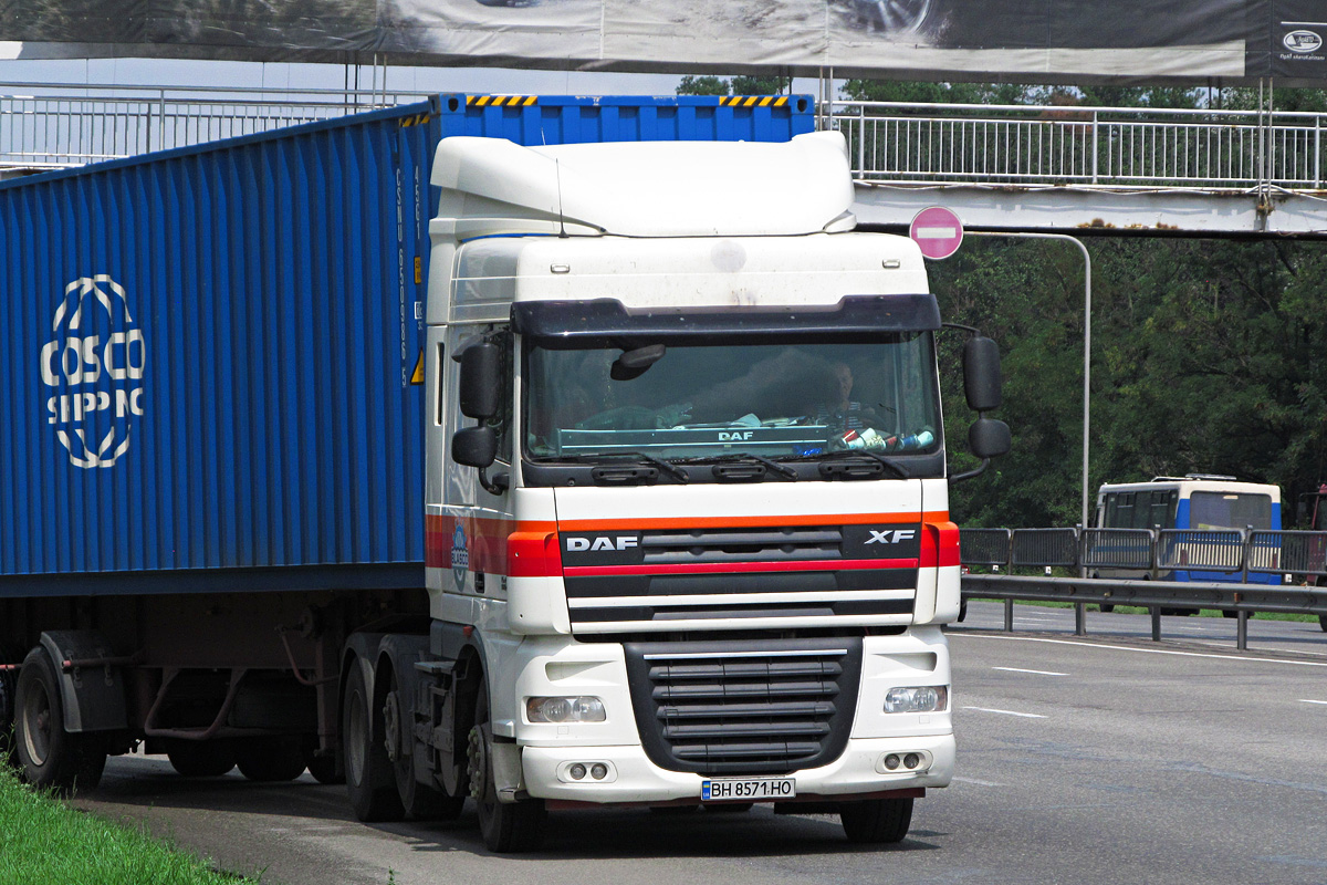 Одесская область, № ВН 8571 НО — DAF XF105 FTG