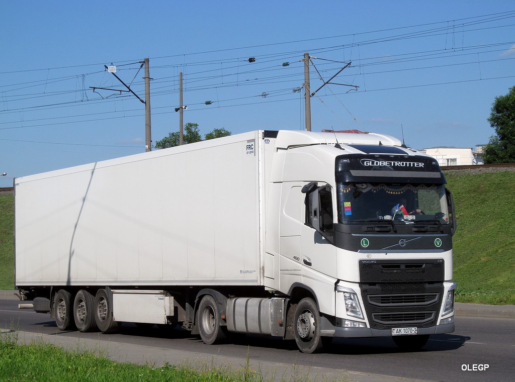 Витебская область, № АК 1070-2 — Volvo ('2012) FH.460 [X9P]