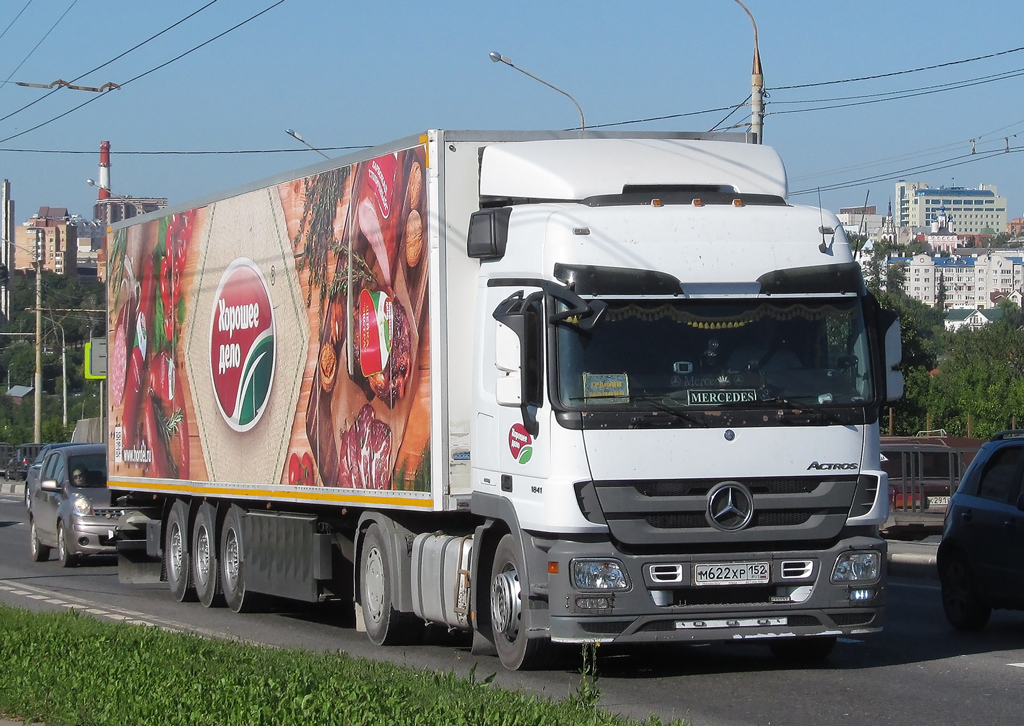 Нижегородская область, № М 622 ХР 152 — Mercedes-Benz Actros '09 1841 [Z9M]