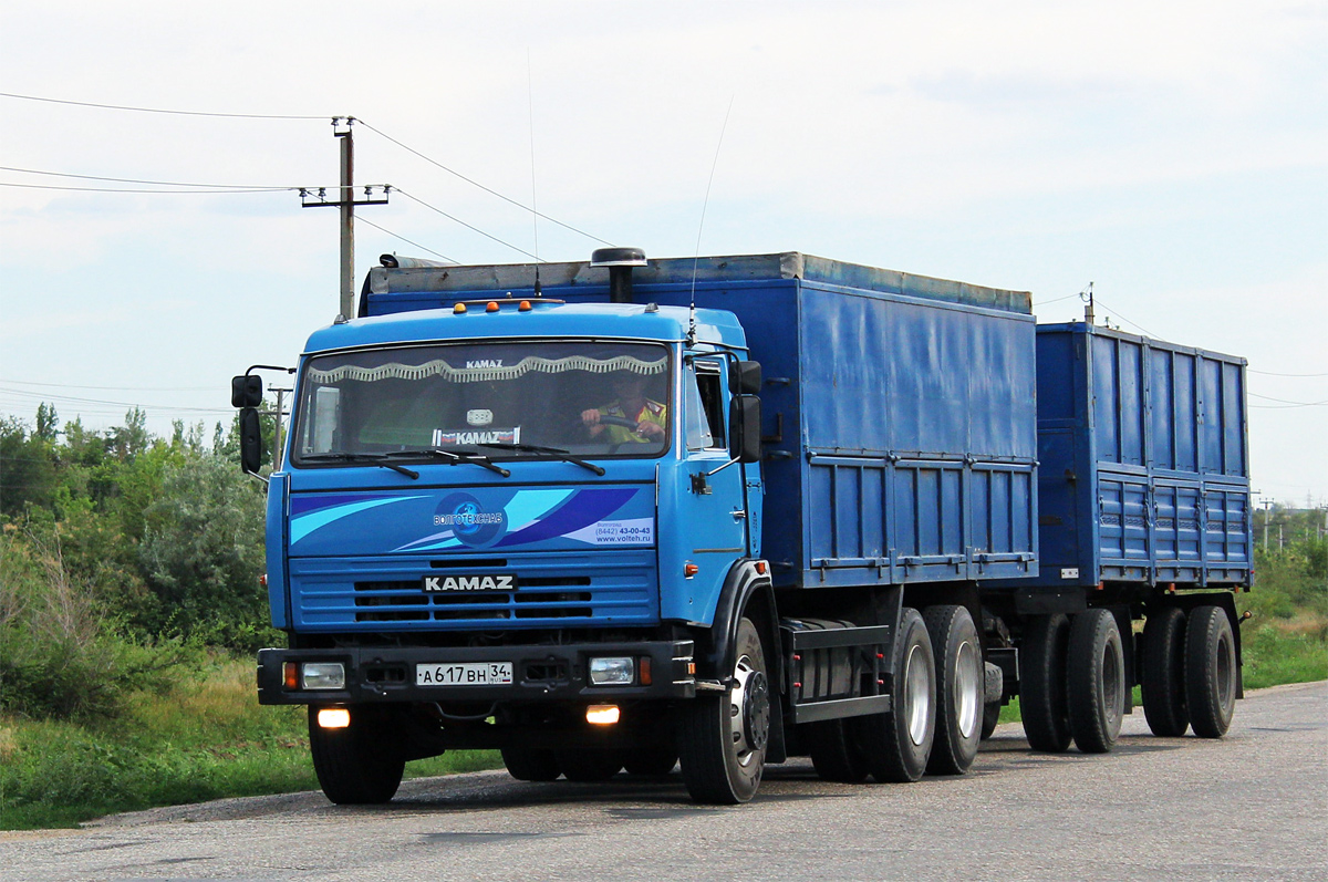 Волгоградская область, № А 617 ВН 34 — КамАЗ-53215-02 [53215C]