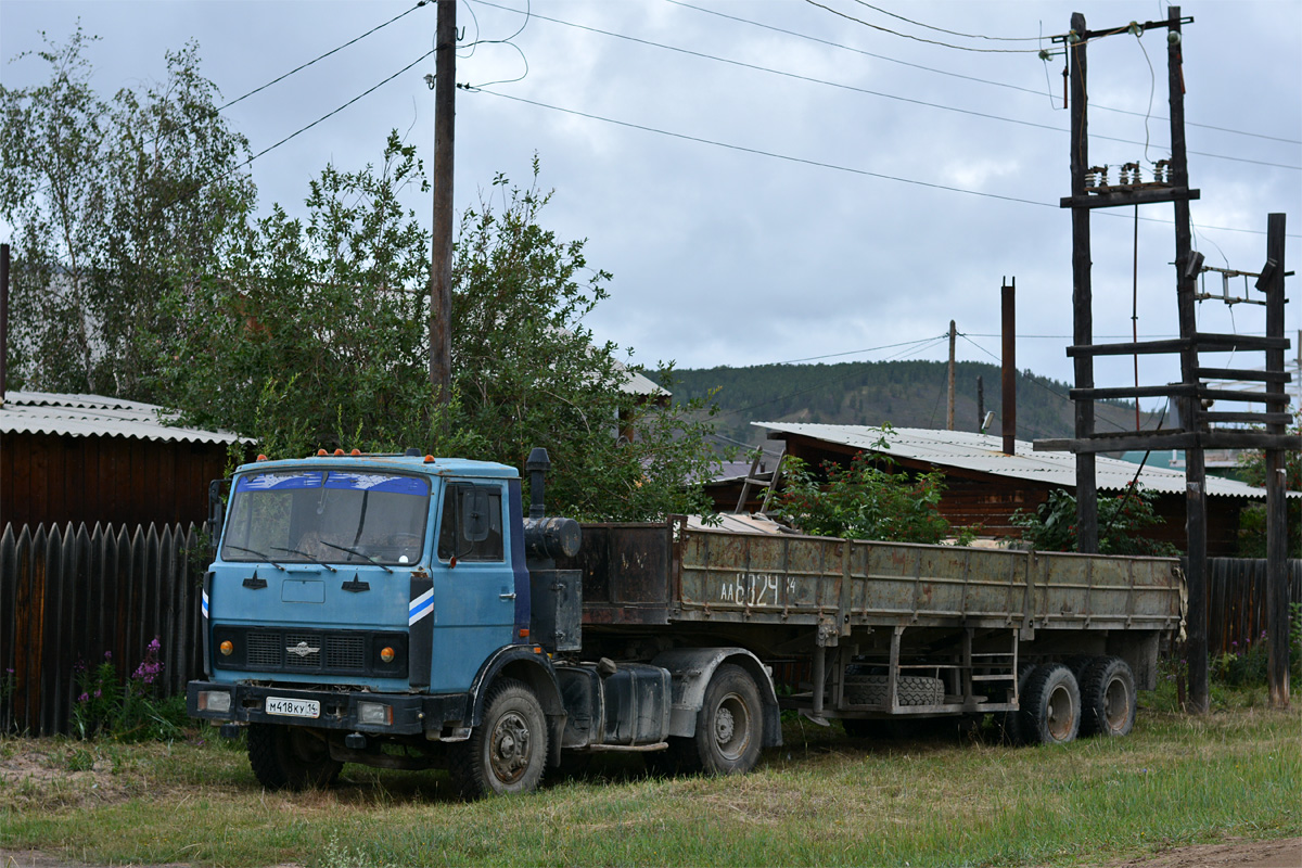 Саха (Якутия), № М 418 КУ 14 — МАЗ-54331