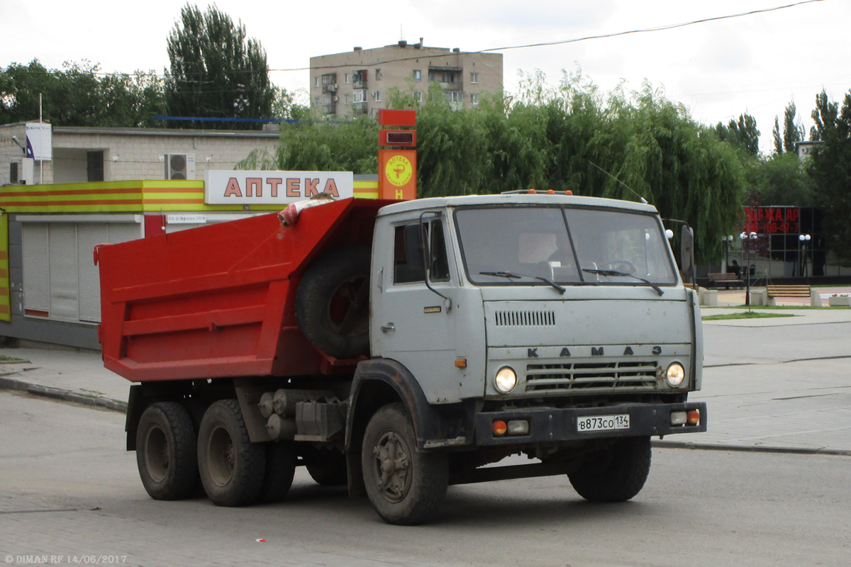 Волгоградская область, № В 873 СО 134 — КамАЗ-55111 [551110]