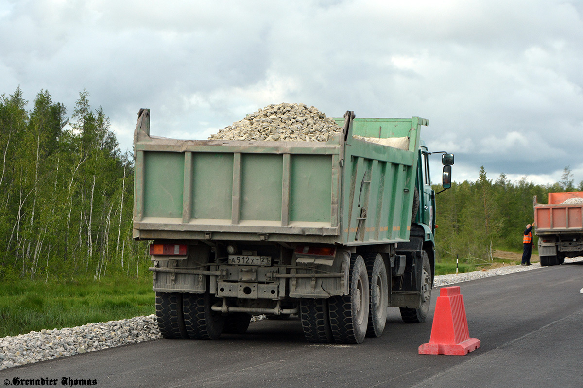 Чувашия, № А 912 ХТ 21 — КамАЗ-6520-06 [65200F]