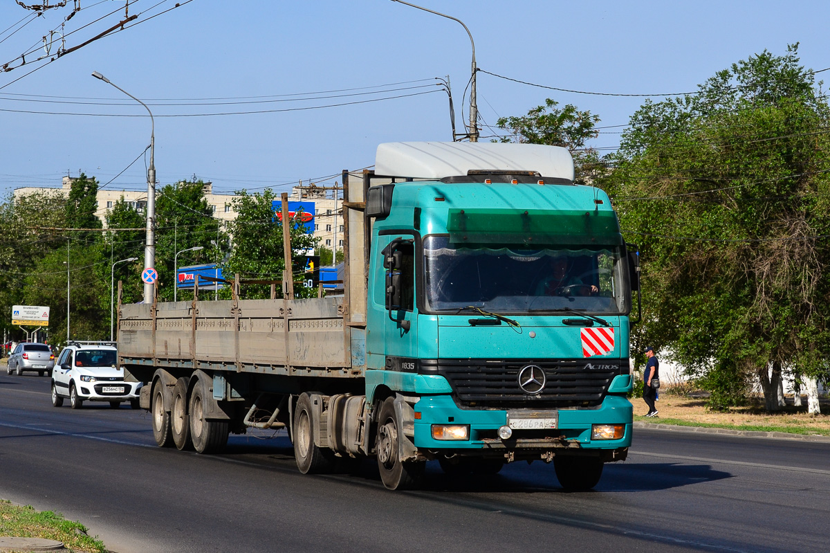 Волгоградская область, № С 286 РА 34 — Mercedes-Benz Actros ('1997) 1835