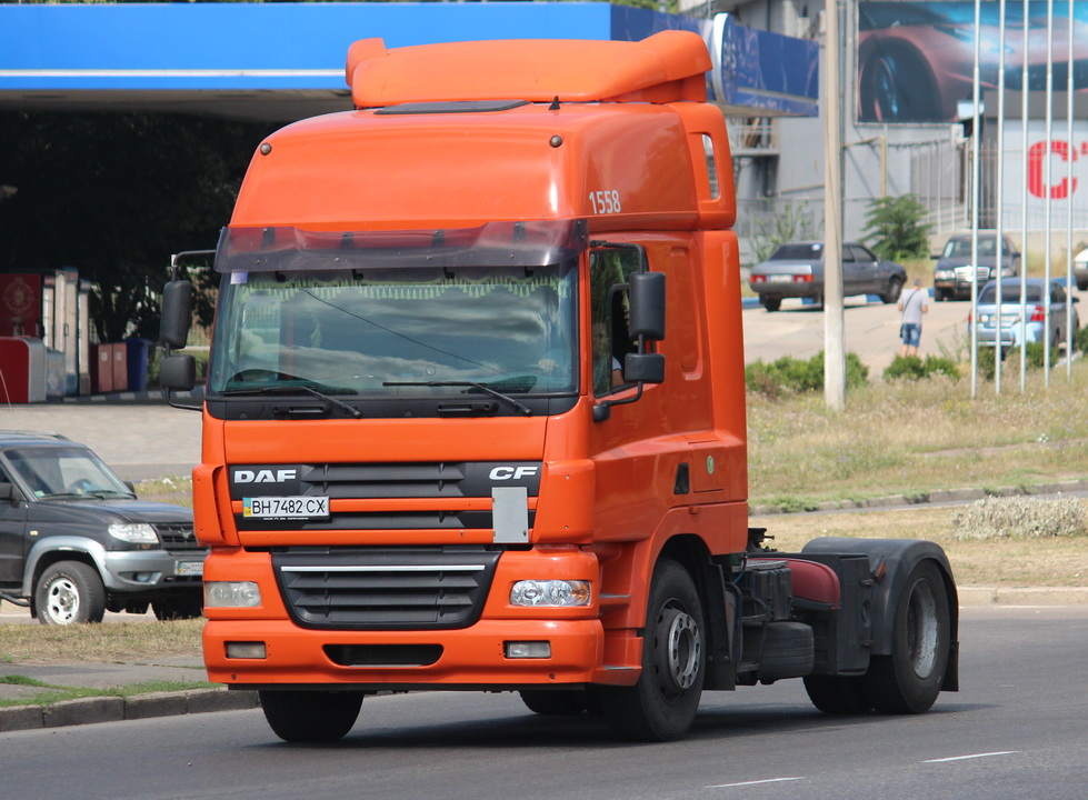 Одесская область, № ВН 7482 СХ — DAF CF85 FT