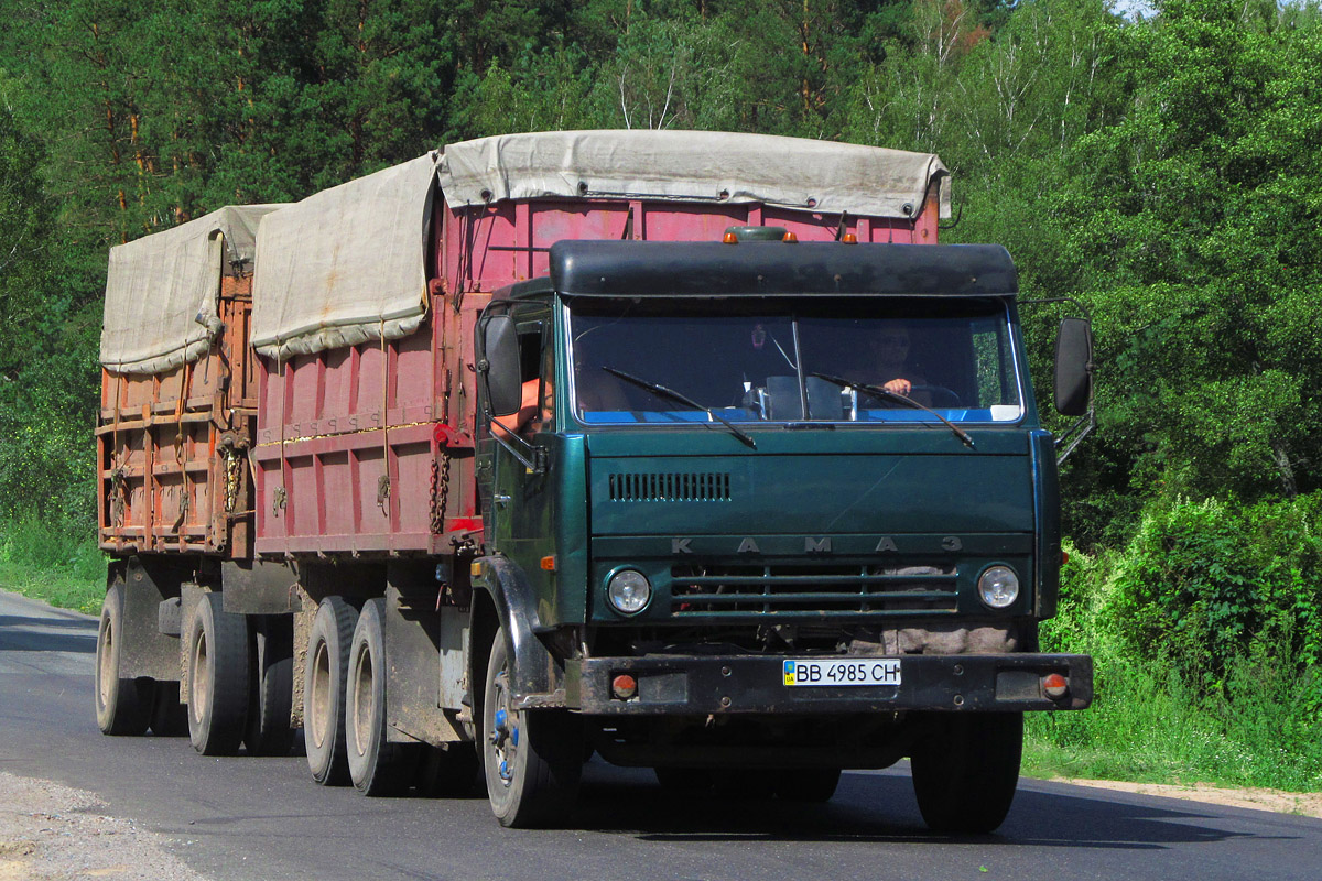 Луганская область, № ВВ 4985 СН — КамАЗ-5320