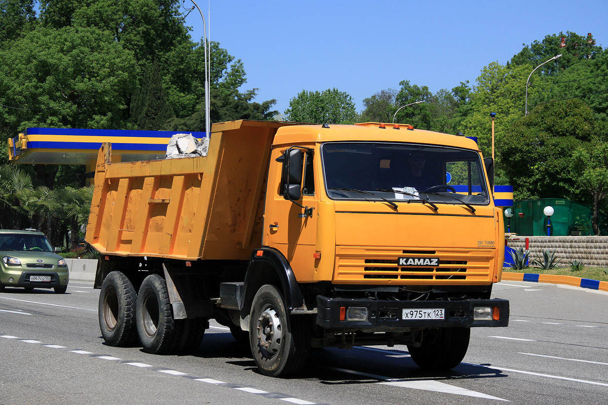 Краснодарский край, № Х 975 ТК 123 — КамАЗ-65115 (общая модель)