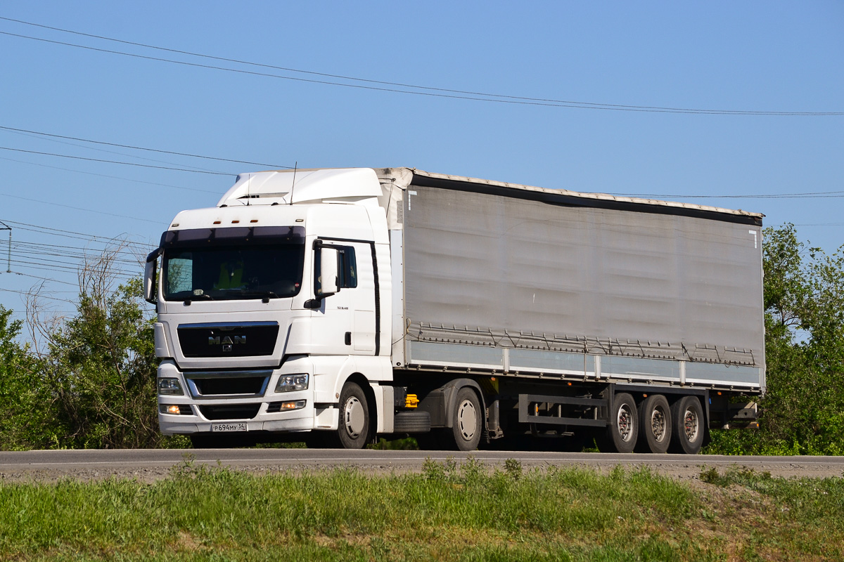 Волгоградская область, № Р 694 МУ 34 — MAN TGX ('2007) 18.400