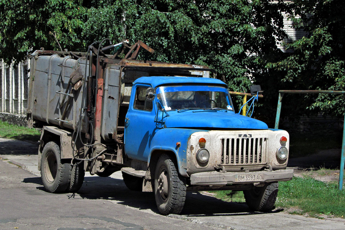 Сумская область, № ВМ 3593 АО — ГАЗ-53-12