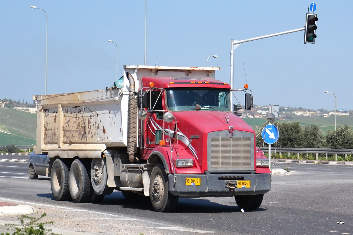 Израиль, № 36-884-51 — Kenworth T800