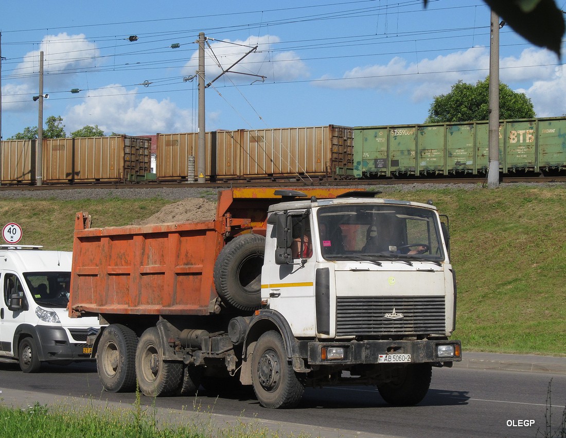 Витебская область, № АВ 5060-2 — МАЗ-5516 (общая модель)