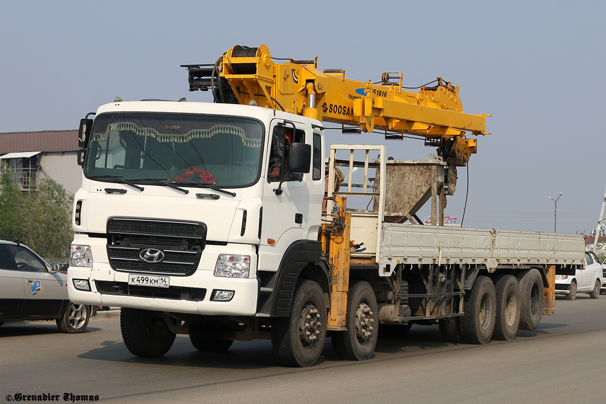 Саха (Якутия), № К 499 КМ 14 — Hyundai Power Truck HD320