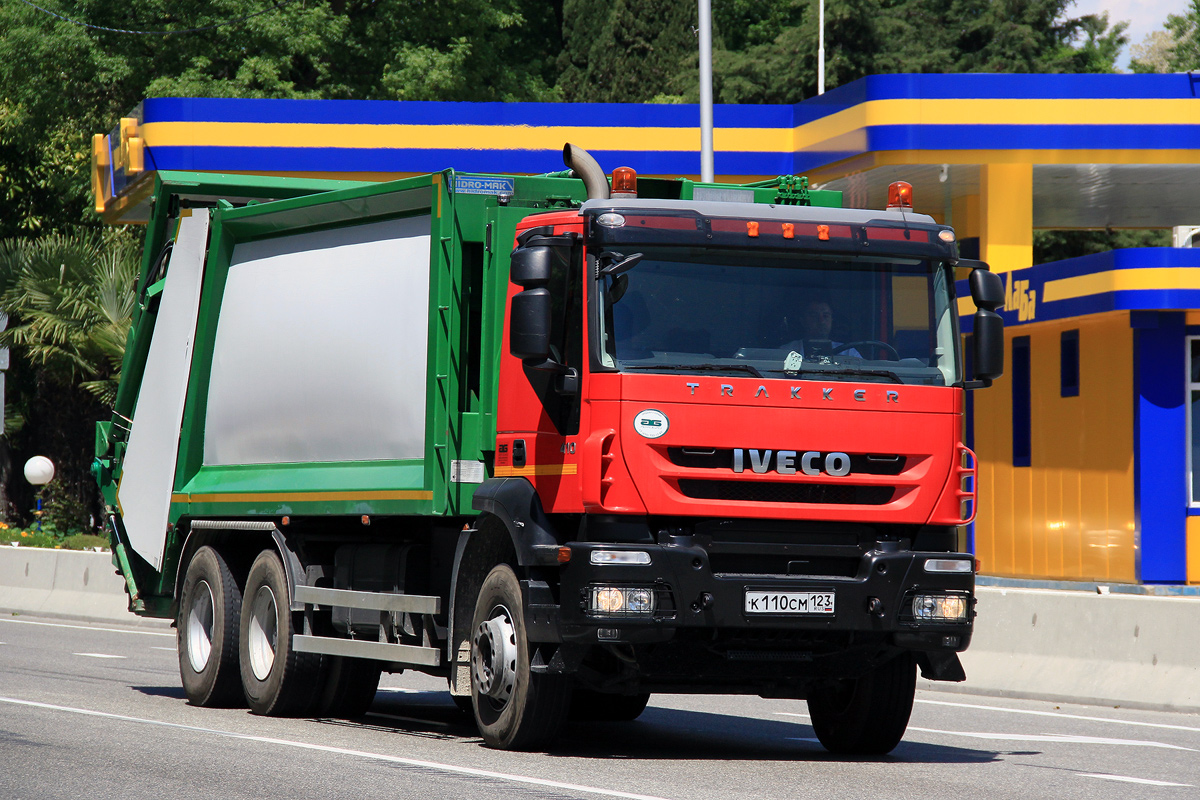 Краснодарский край, № К 110 СМ 123 — IVECO Trakker ('2007)