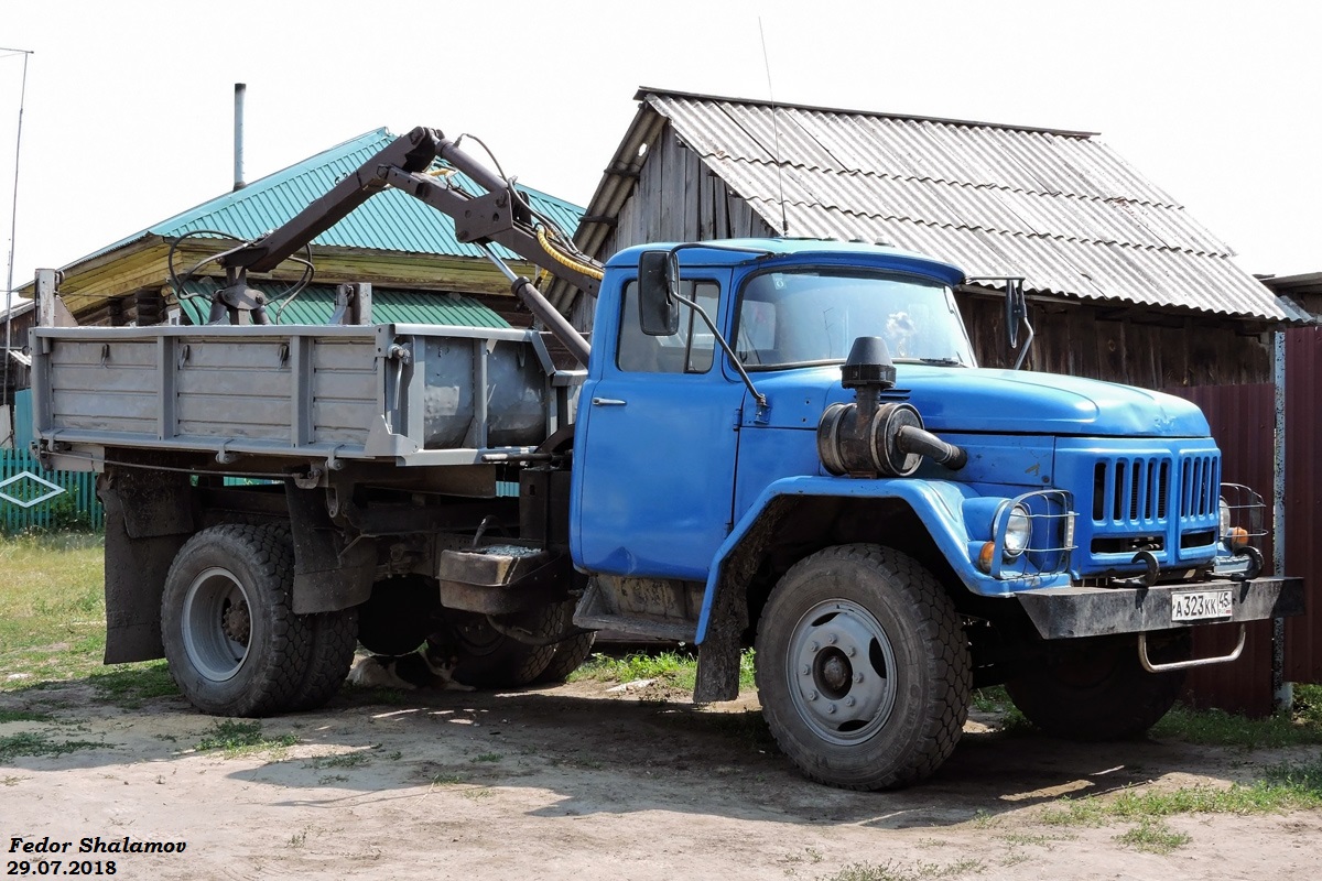 Курганская область, № А 323 КК 45 — ЗИЛ-130