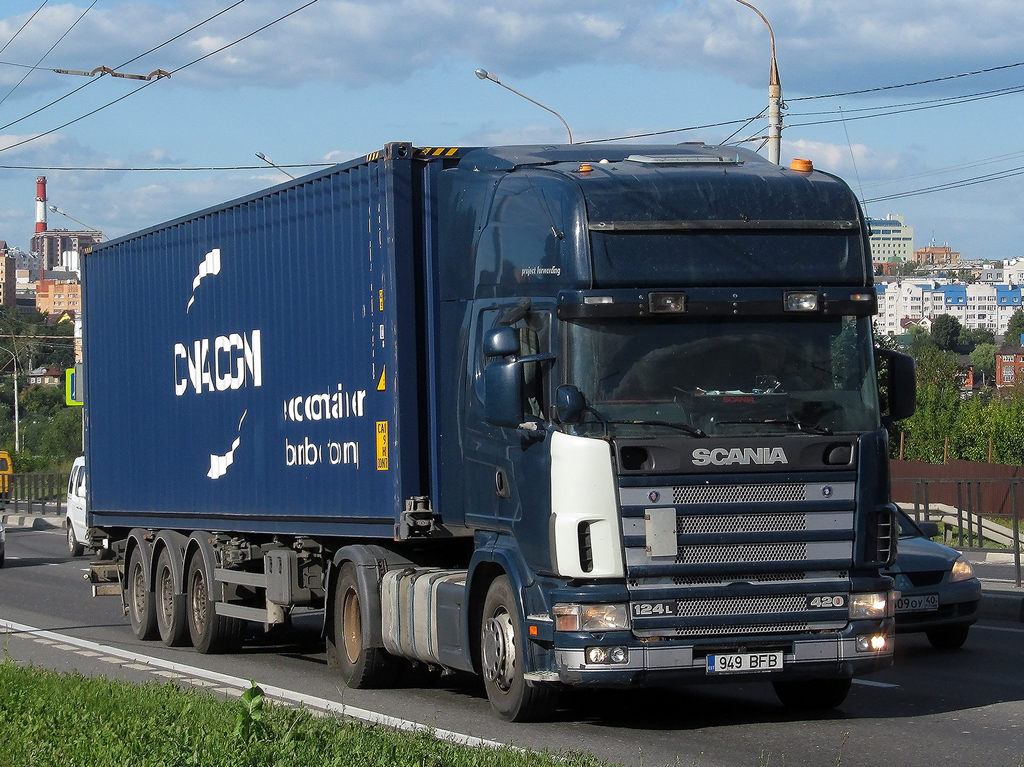 Эстония, № 949 BFB — Scania ('1996) R124L