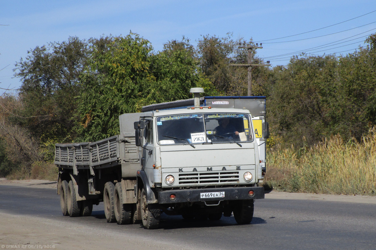 Волгоградская область, № Р 669 ЕА 34 — КамАЗ-5410