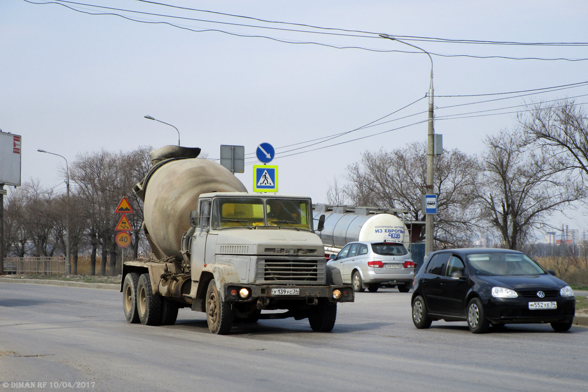 Волгоградская область, № У 139 УС 34 — КрАЗ-250К