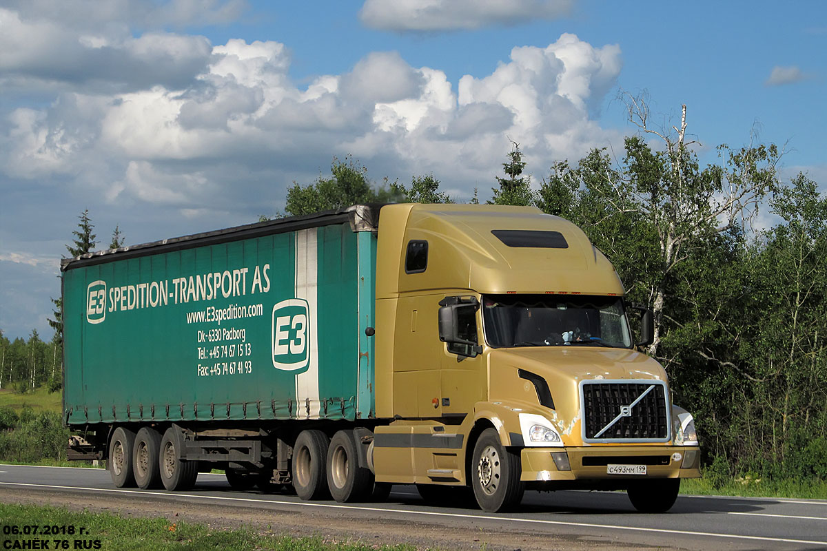 Москва, № С 493 ММ 199 — Volvo VNL670