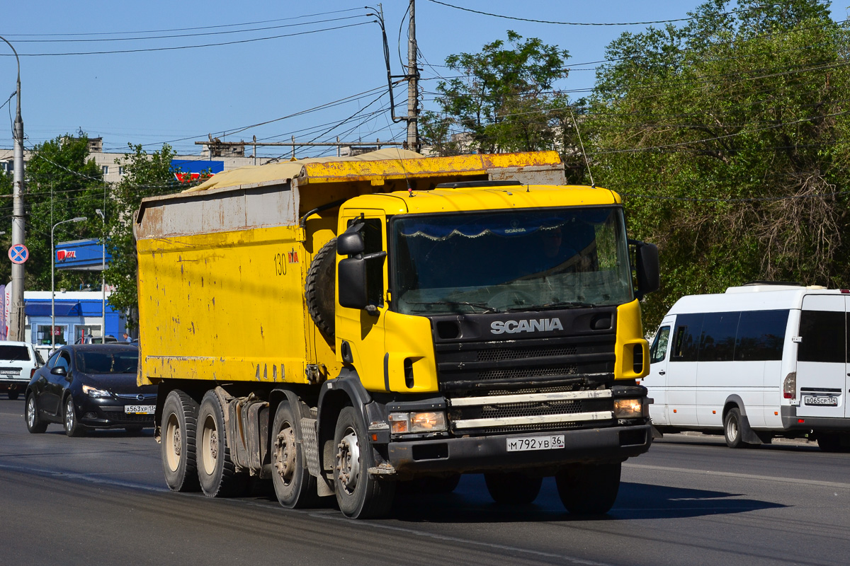 Волгоградская область, № М 792 УВ 36 — Scania ('1996) P124C