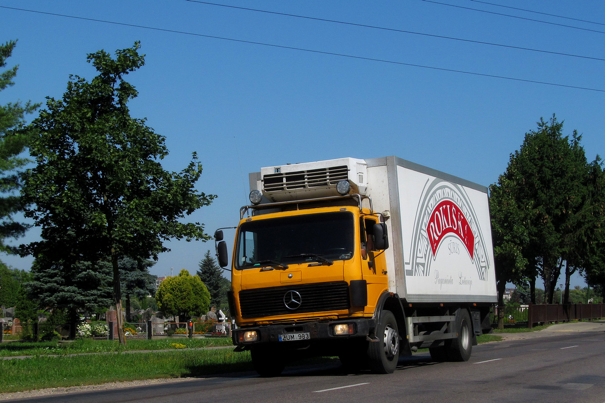 Литва, № ZUM 933 — Mercedes-Benz NG (общ. мод.)