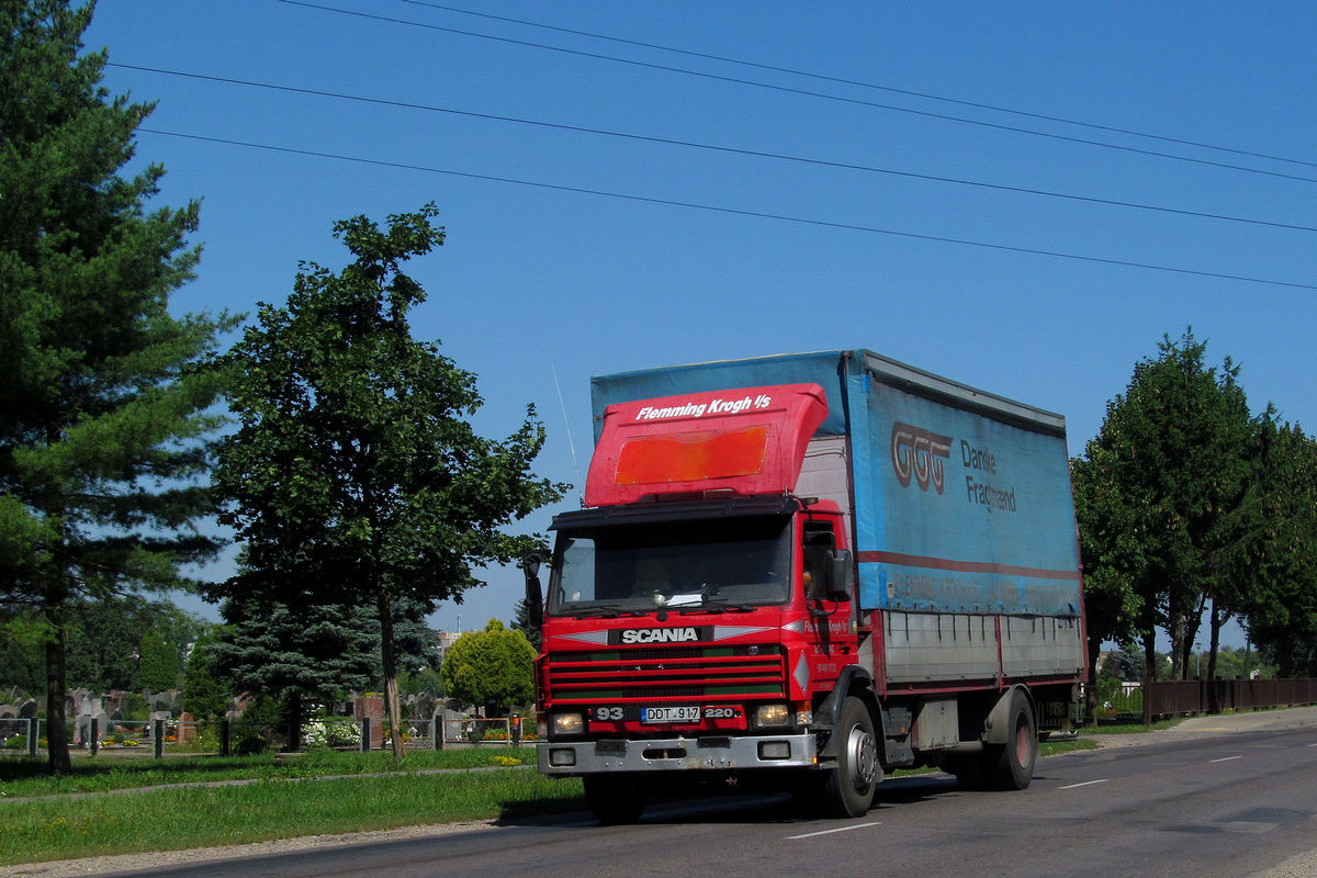 Литва, № DDT 917 — Scania (II) P93M