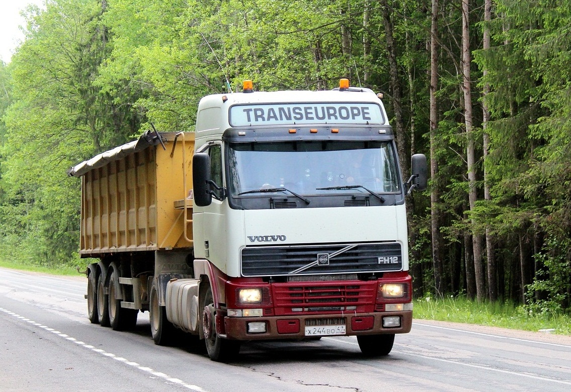 Ленинградская область, № Х 244 ВО 47 — Volvo ('1993) FH12.420