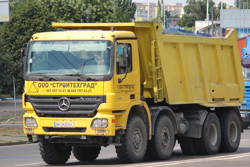 Одесская область, № ВН 2433 НІ — Mercedes-Benz Actros ('2003) 4141