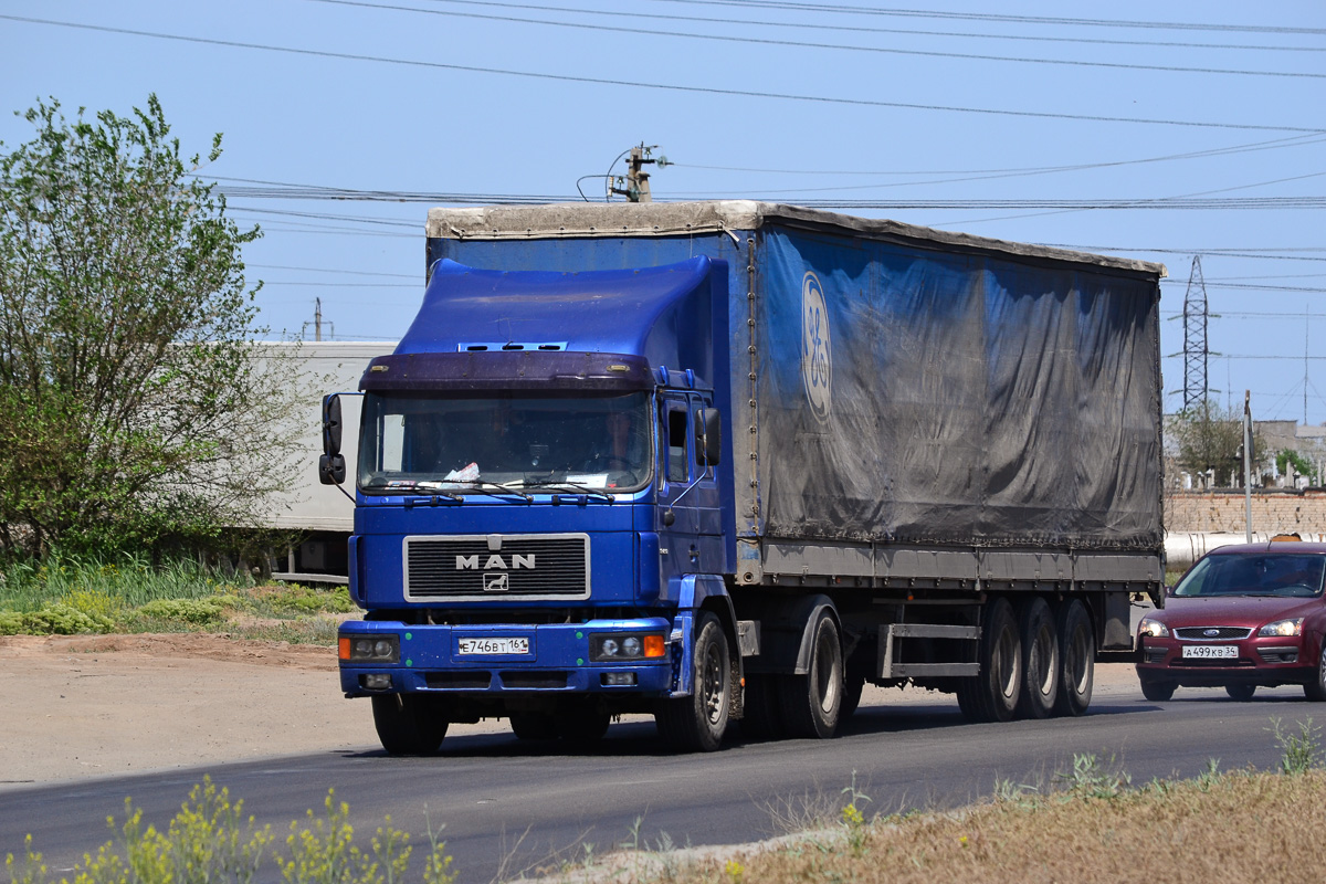 Ростовская область, № Е 746 ВТ 161 — MAN F90 (общая модель)