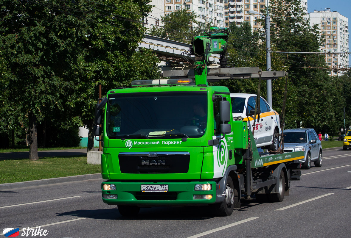 Москва, № 0255 — MAN TGL 12.180