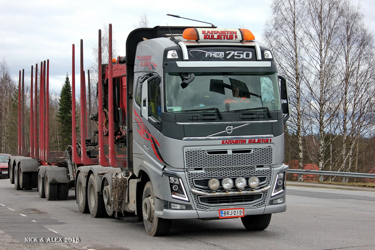 Финляндия, № BRJ-212 — Volvo ('2012) FH16.750