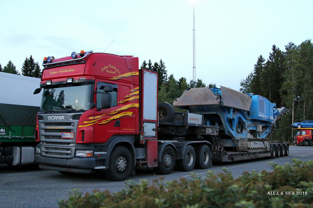 Финляндия, № BSY-170 — Scania ('2004) R560