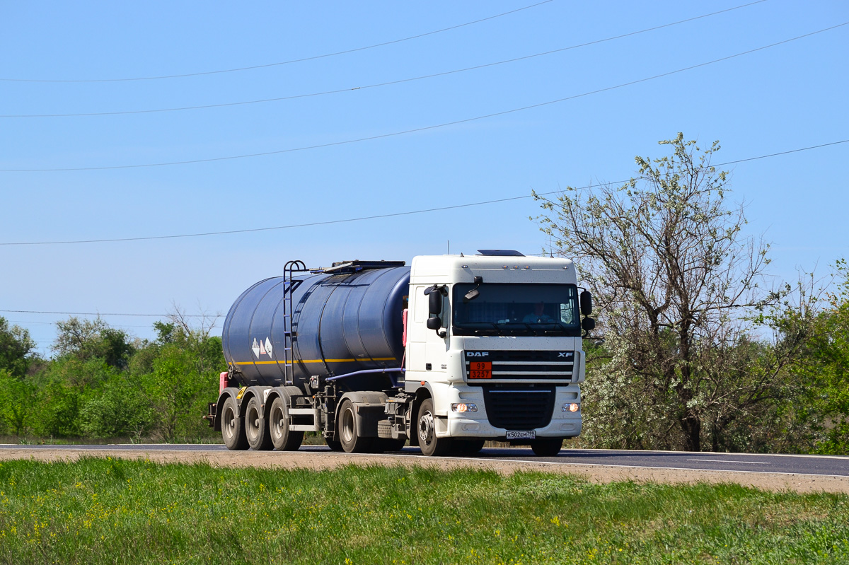 Москва, № К 502 ЕМ 799 — DAF XF105 FT