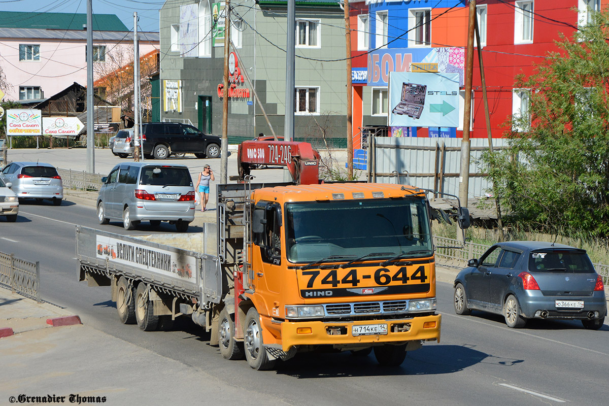 Саха (Якутия), № Н 714 КЕ 14 — Hino FW