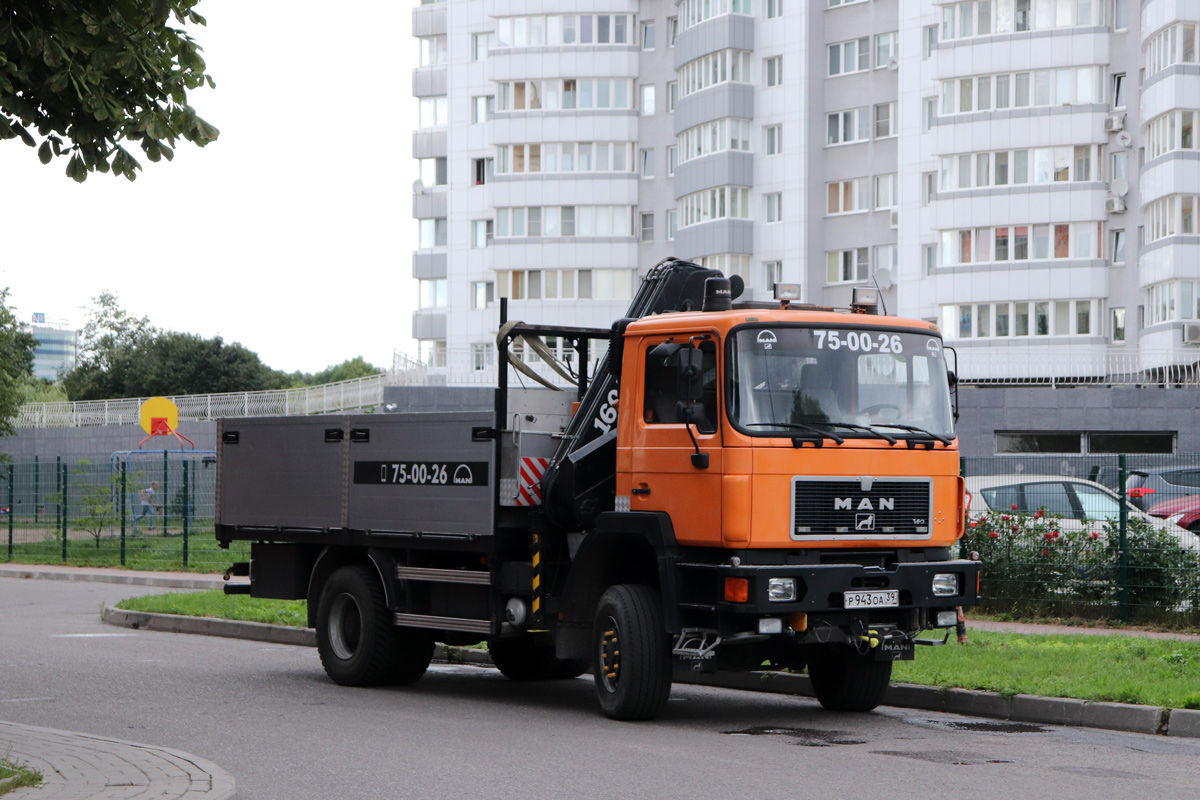 Калининградская область, № Р 943 ОА 39 — MAN F2000 (общая модель)