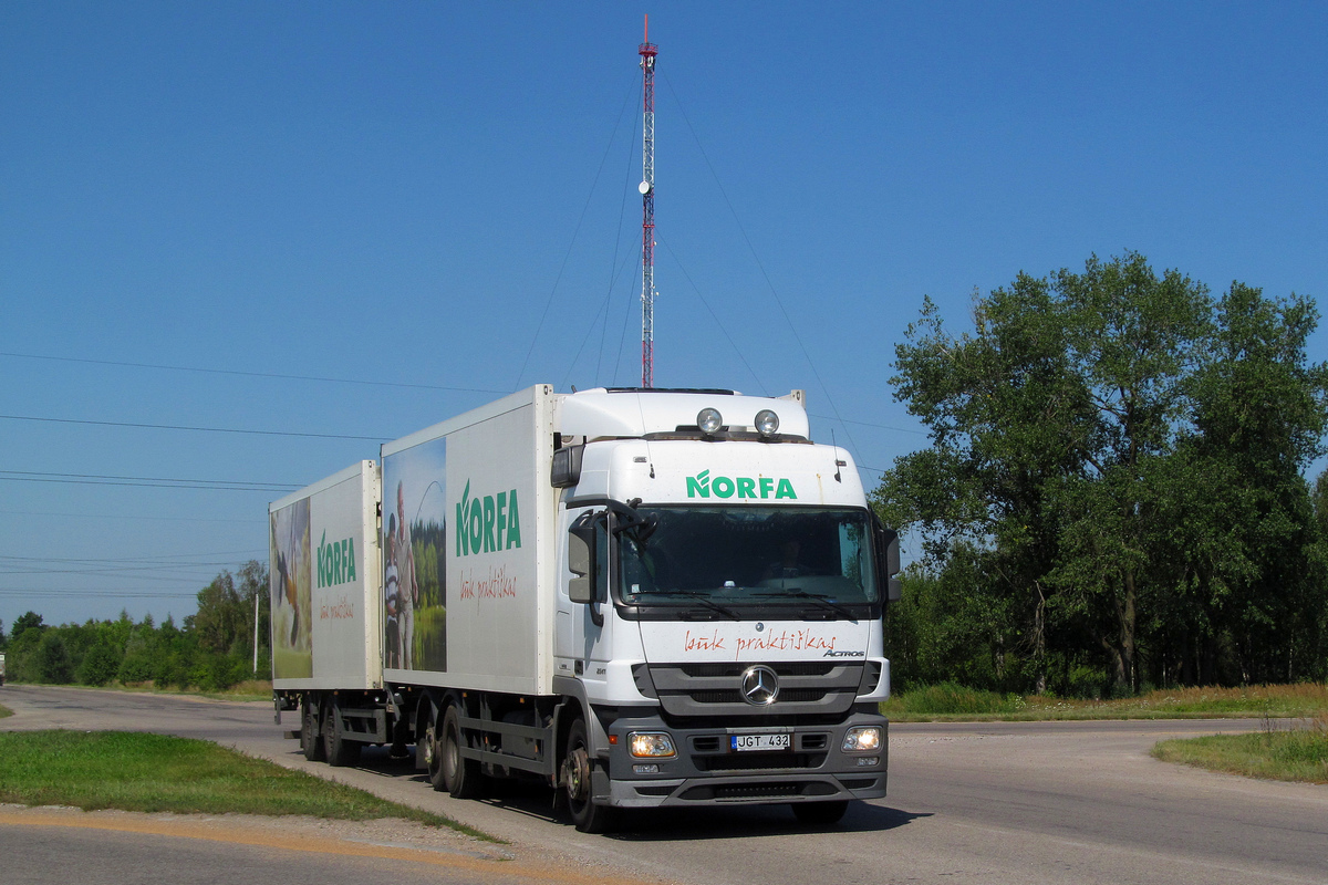 Литва, № JGT 432 — Mercedes-Benz Actros ('2009) 2541