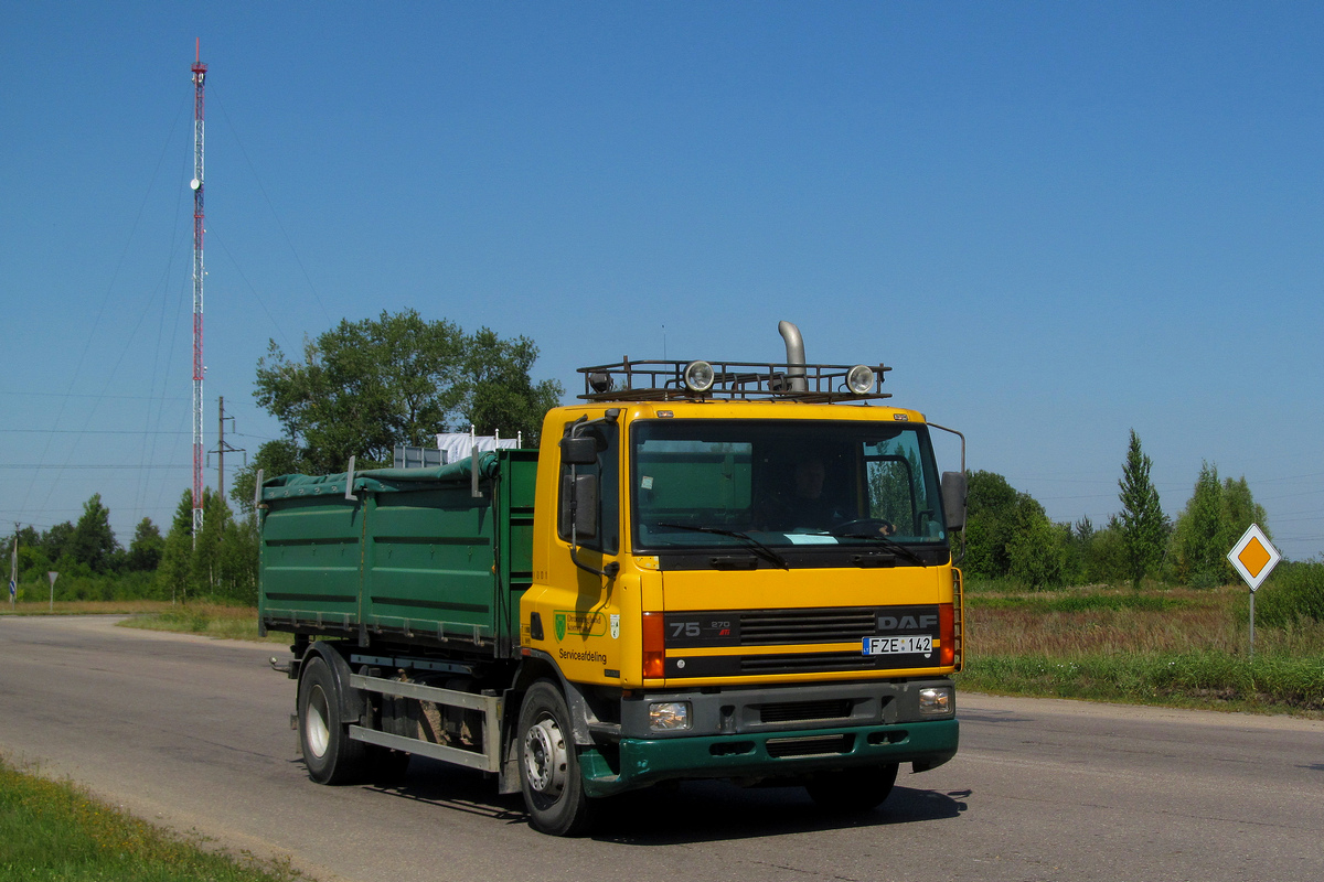 Литва, № FZE 142 — DAF 75 (CF) FA