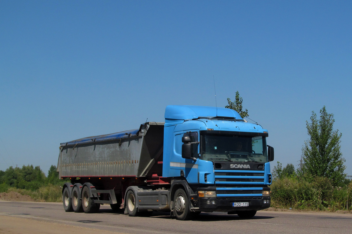 Литва, № KOD 115 — Scania ('1996, общая модель)