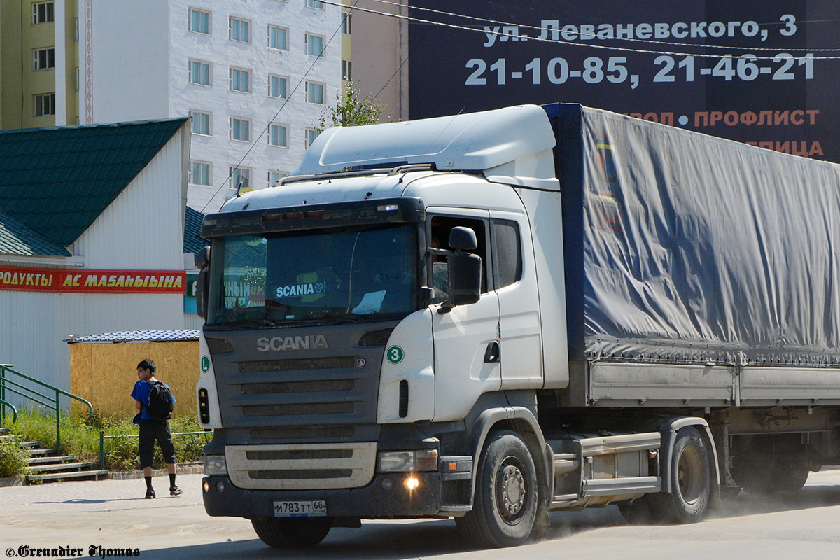 Тамбовская область, № М 783 ТТ 68 — Scania ('2004, общая модель)