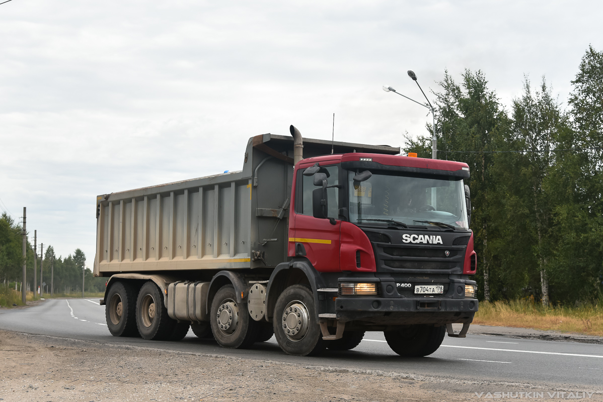 Санкт-Петербург, № В 704 ТА 178 — Scania ('2011) P400