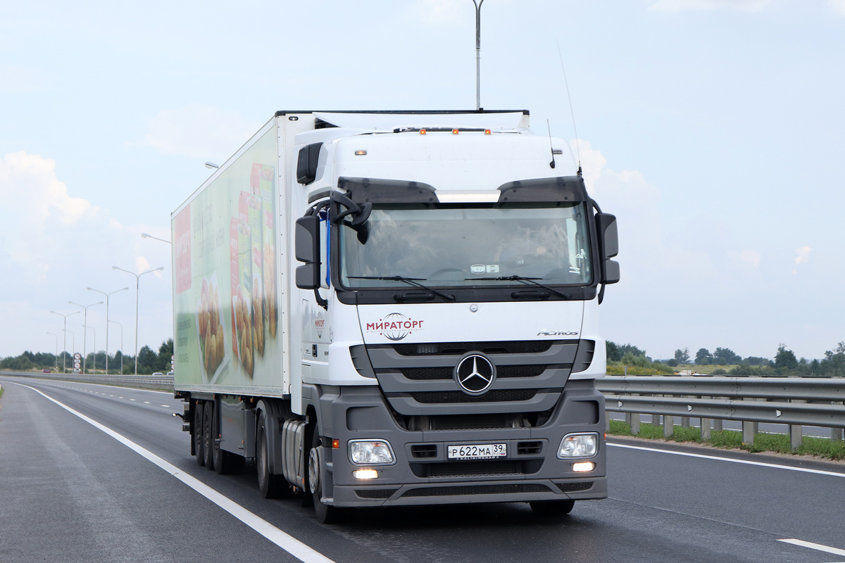 Калининградская область, № Р 622 МА 39 — Mercedes-Benz Actros ('2009) 1844