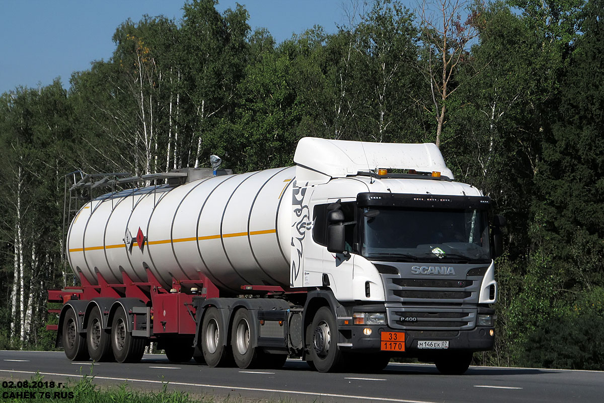 Кабардино-Балкария, № М 146 ЕК 07 — Scania ('2011) P400