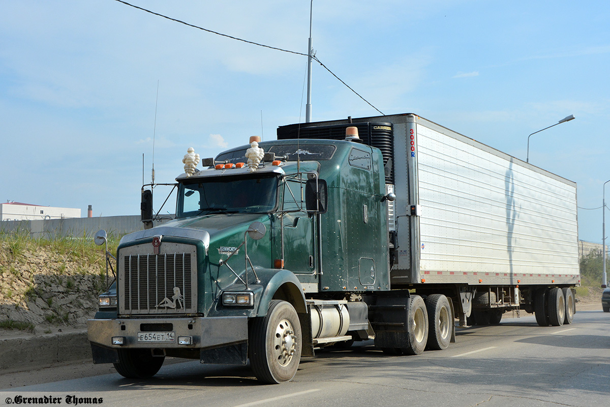 Саха (Якутия), № Е 654 ЕТ 14 — Kenworth T800