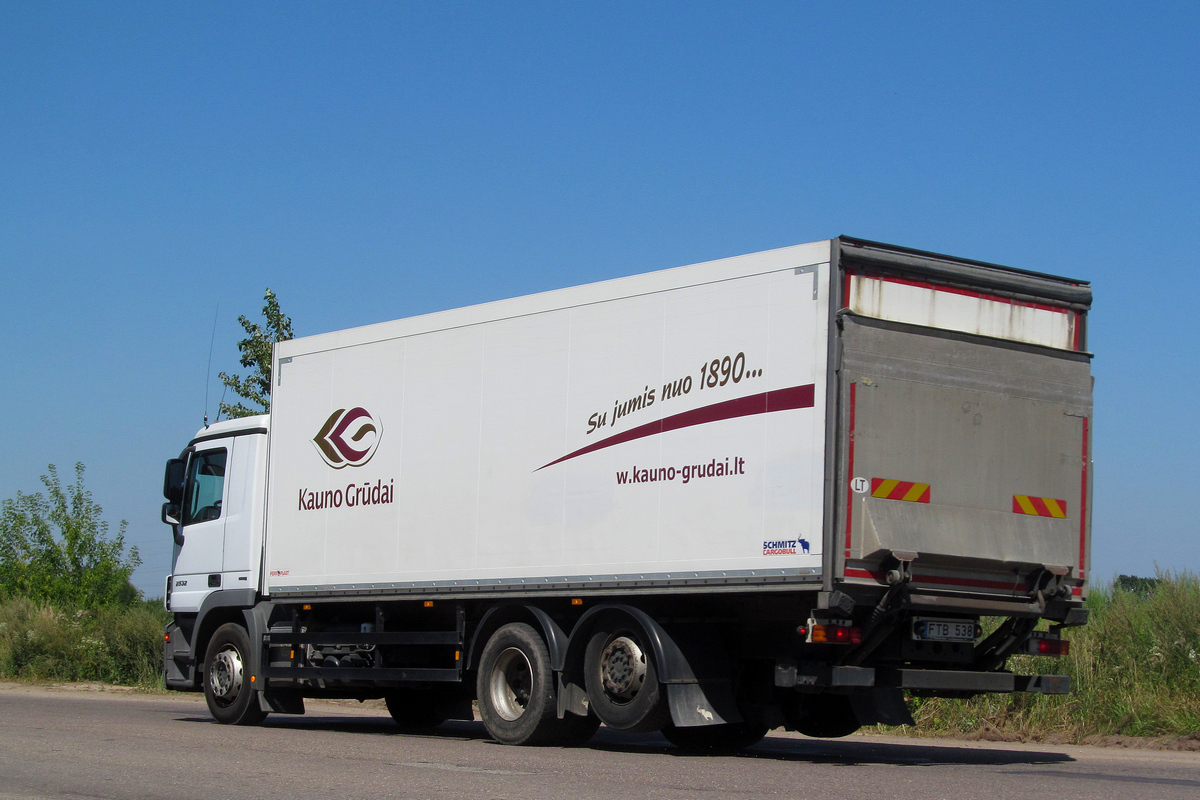 Литва, № FTB 538 — Mercedes-Benz Actros ('2003) 2532