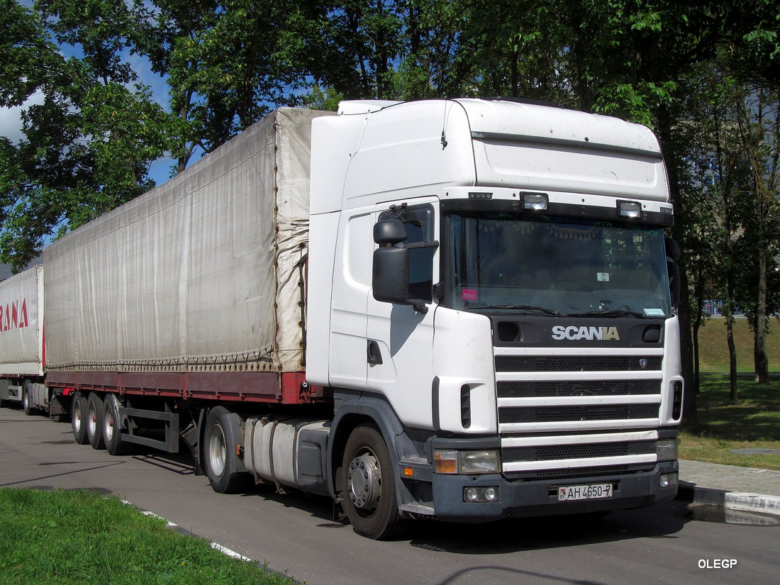 Минск, № АН 4650-7 — Scania ('1996) R124L