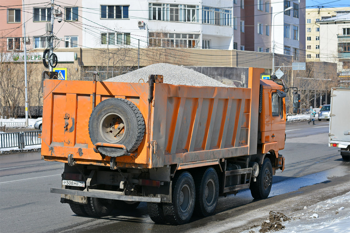 Саха (Якутия), № Р 508 МВ 14 — Shaanxi Shacman F3000 SX325x