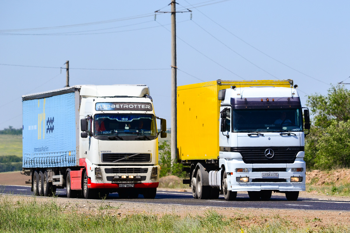 Краснодарский край, № Н 058 АХ 23 — Mercedes-Benz Actros ('1997) 2540