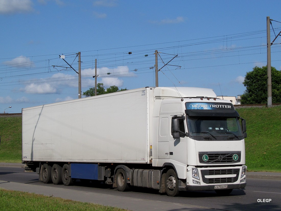 Смоленская область, № С 674 МН 67 — Volvo ('2008) FH.460