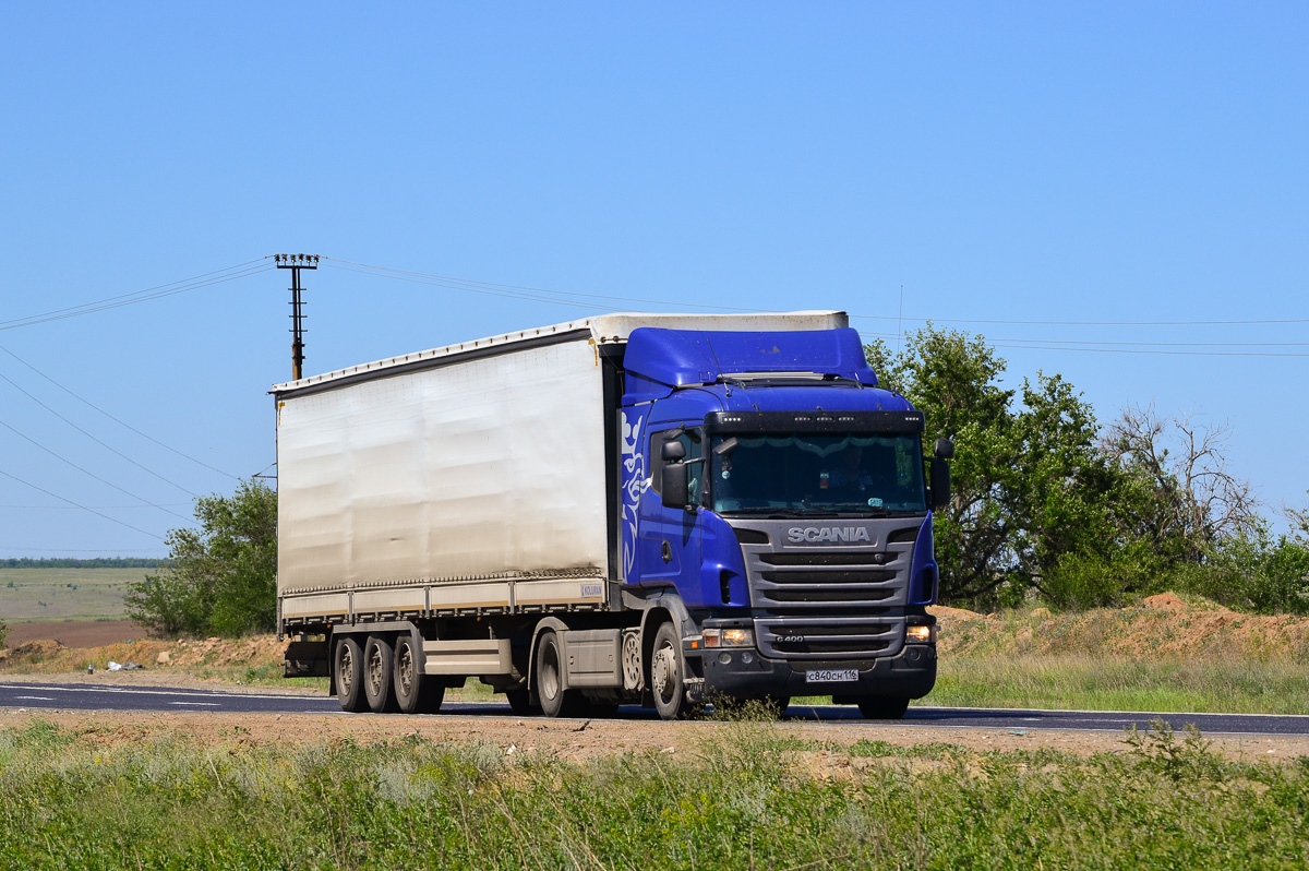 Татарстан, № С 840 СН 116 — Scania ('2009) G400